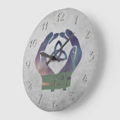 Eternity Handfasting Clock voor Pagan Weddings Grote Klok (Hoek)