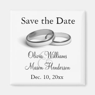Eternity Save the Date Magnet Magneet