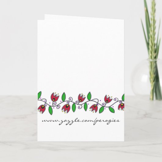 Eternity Vine Wedding Uitnodiging om te personalis (Achterkant)