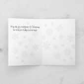 Éternuez la carte de Noël des écureuils (Intérieur)