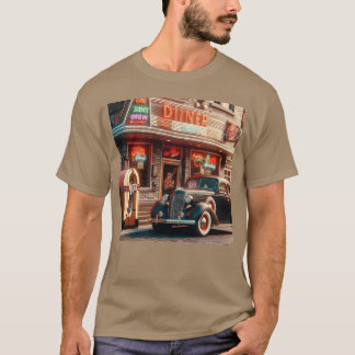 Eters jukebo en mooie auto vriend t-shirt