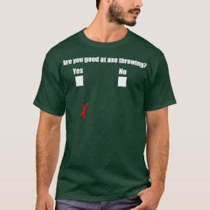 Êtes-Vous Bon À Ax Jetant Classique TShirt