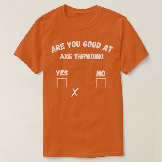 Êtes-Vous Bon À Ax Jetant Classique TShirt Classi (Design devant)