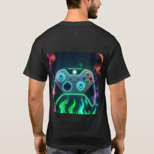 Êtes-Vous un Joueur Pro T-Shirt Manette Rétro Néon