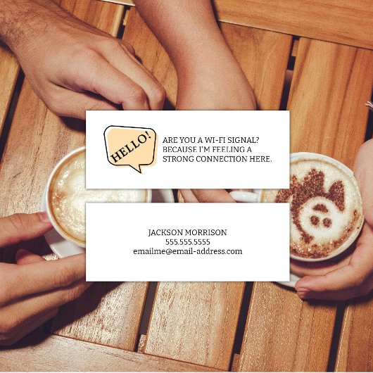 Êtes-vous une carte d'appel de connexion Wi-Fi Fun