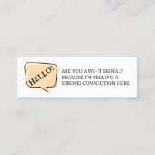 Êtes-vous une carte d'appel de connexion Wi-Fi Fun (Devant)