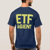 ETF-agent T-shirt (Achterkant)