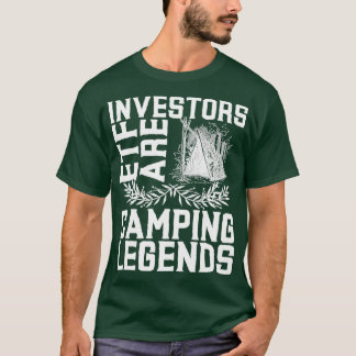 ETF - investeerders kamperen Legends in tents 2 T-shirt