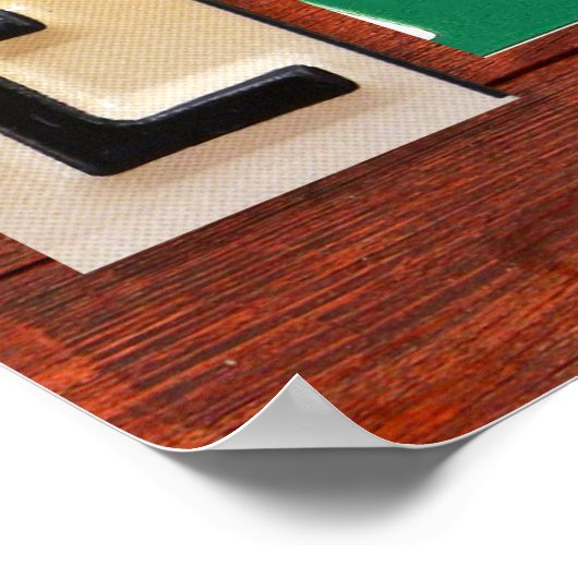 ETHAN Licentie Bord Letter Name Custom Sign Poster (Hoek)