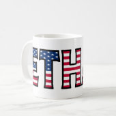 Ethan Name Vorname USA styled Tasse Kaffeetasse (Devant gauche)