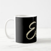 Ethan Name whitegold Tasse Teetasse Kaffeetasse Koffiemok (Links)