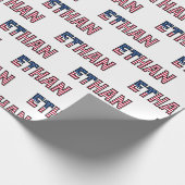 Ethan Prénom US Papier cadeau (Coin)
