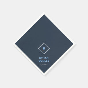 Ethan's Bar Mitzvah Cocktail Napkin Servet