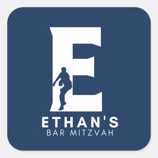 Ethans bar mitzvah sticker (Voorkant)
