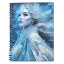 Etheal Frozen Snow Queen Fantasy Art