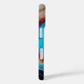 Etheel Kosmisch Oog Monogram Levendige Abstracte K Case-Mate iPhone Case (Achterkant / Rechts)