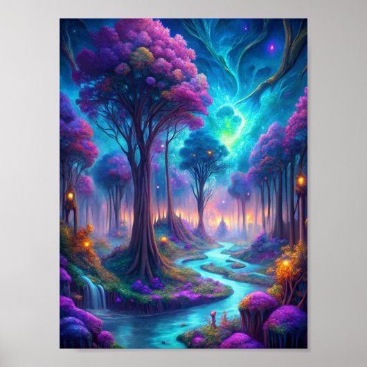 "Etheïstische reflecties" Poster (Voorkant)