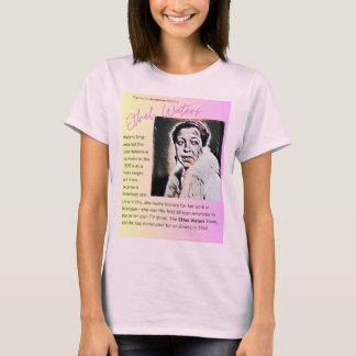 Ethel Waters - Cijfers in de Amerikaanse geschiede T-shirt