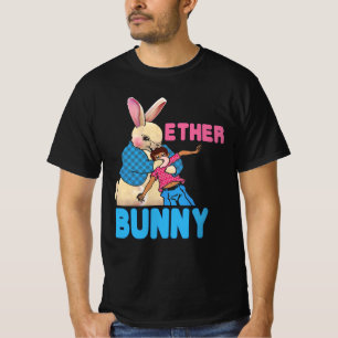 Ether Bunny Criminele Kidnap Boy Horror Dag T-shirt