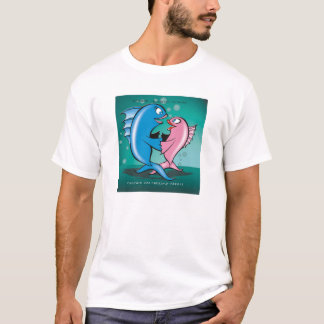 ETHER - GARTH ADAM-dansdag op vrijdagavond (vis)  T-shirt