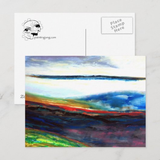 Etheraal Briefkaart (Voorkant / Achterkant)