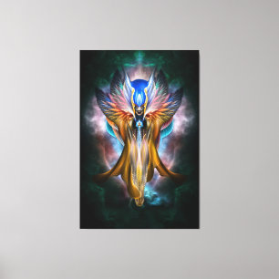 Etheral Beauty_Arsencia_Golden Setren Canvas Prnt Afdruk