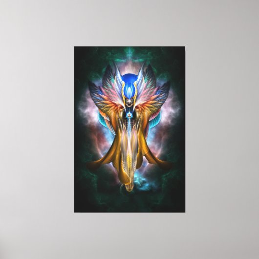 Etheral Beauty_Arsencia_Golden Setren Canvas Prnt Afdruk (Voorkant)