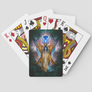 Etheral Beauty_Arsencia_Golden Setren Playin Crds Speelkaarten
