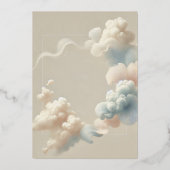 Etheral Bliss Folie Uitnodiging (Achterkant)