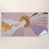 Etheral Bloom Strandlaken (Voorkant)