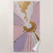 Etheral Bloom Strandlaken (Voorkant)