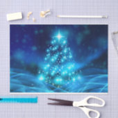 Etheral Blue-kerstboompapier Tissuepapier (Craft)