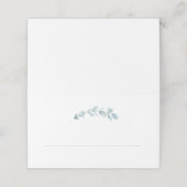 Etheral Eucalyptus Wedding Folded (Buitenkant ongevouwen)