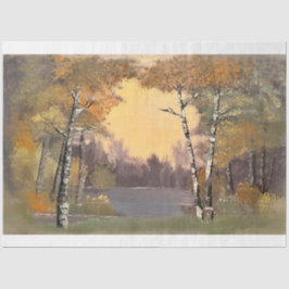 Etheral Forest Decoupage Tissue Paper Tissuepapier