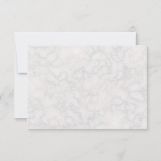 Etheral Garden Greenery Botanical Wedding RSVP (Achterkant)