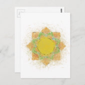 Etheral Lotus Flower Briefkaart (Voorkant / Achterkant)