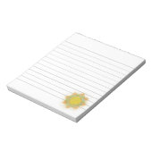 Etheral Lotus Flower Custom led Notitieblok (Gedraaid)