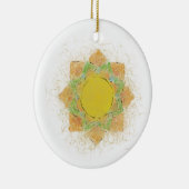 Etheral Lotus Flower Keramisch Ornament (Rechts)