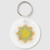 Etheral Lotus Flower Sleutelhanger (Voorkant)
