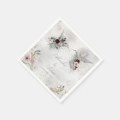 Etheral Love Wedding Cocktail Napkins Servet (Hoek)