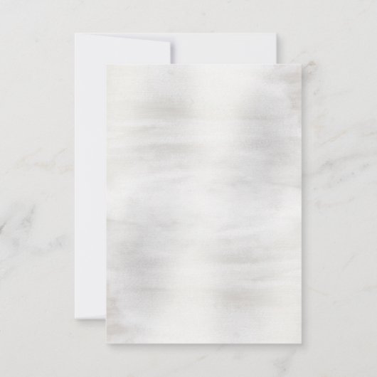 Etheral Love Wedding Save the Date Card (Achterkant)