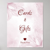 Etheral Magnolia Flower, Wedding Cards & Gifts Poster (Voorkant)