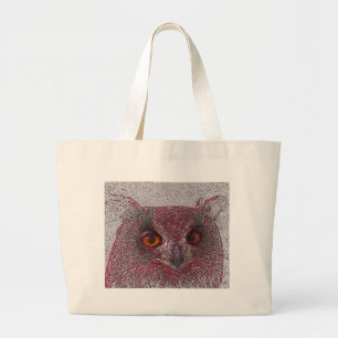 Etheral Owl Grote Tote Bag