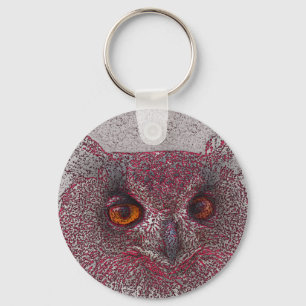 Etheral Owl Sleutelhanger