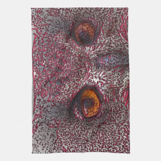 Etheral Owl Theedoek (Verticaal)