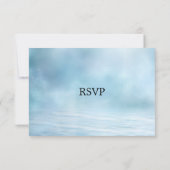 Etheral Sandy Beach Wedding RSVP Card (Achterkant)