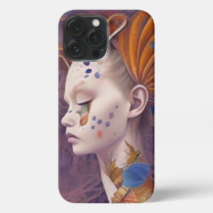 Etheral Spiritueel Spirit Guide Nymph Fairytale i iPhone 13 Pro Max Hoesje
