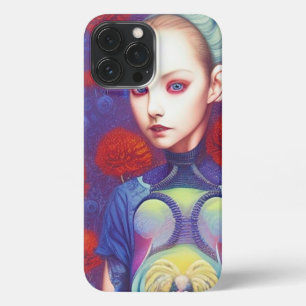 Etheral Spiritueel Spirit Guide Nymph Fairytale i iPhone 13 Pro Max Hoesje