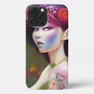 Etheral Spiritueel Spirit Guide Nymph Fairytale i iPhone 13 Pro Max Hoesje