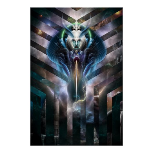 Etherale koningin van het magere Poster Perfect Poster (Voorkant)